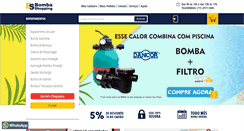 Desktop Screenshot of bombashopping.com.br